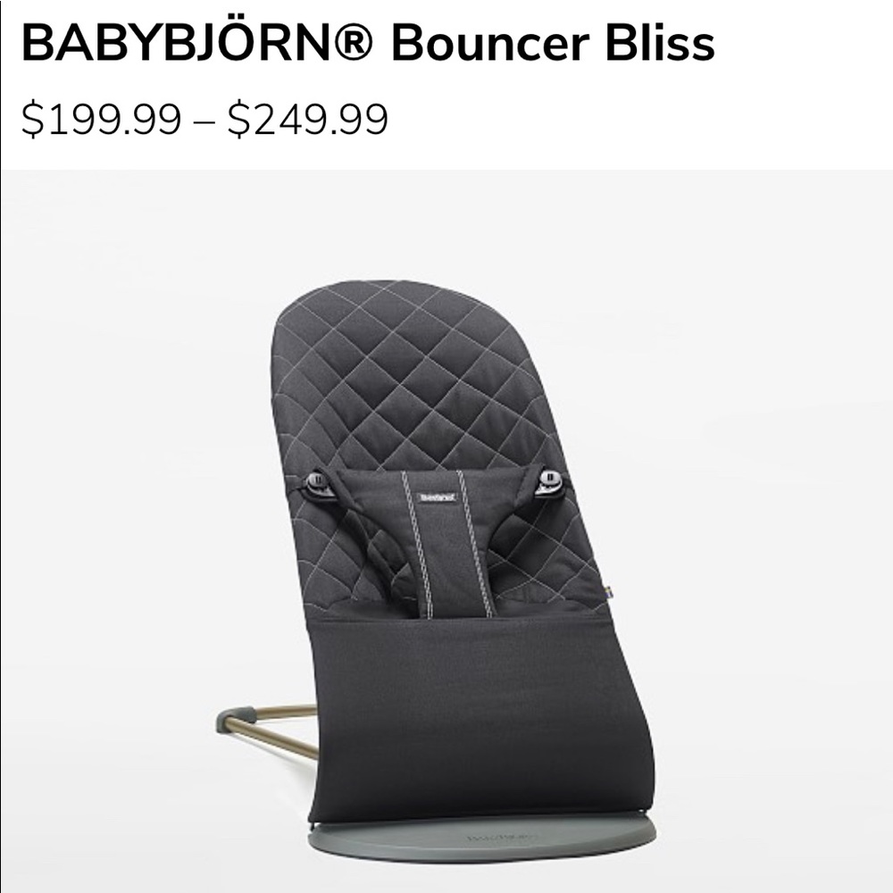 Baby Bjorn bouncer bliss